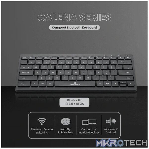 Volkano Galena Series Bluetooth Keyboard - Image 5