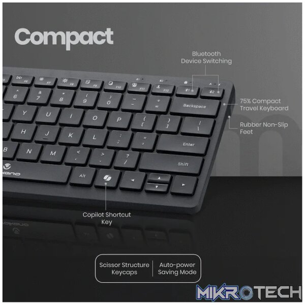 Volkano Galena Series Bluetooth Keyboard - Image 6
