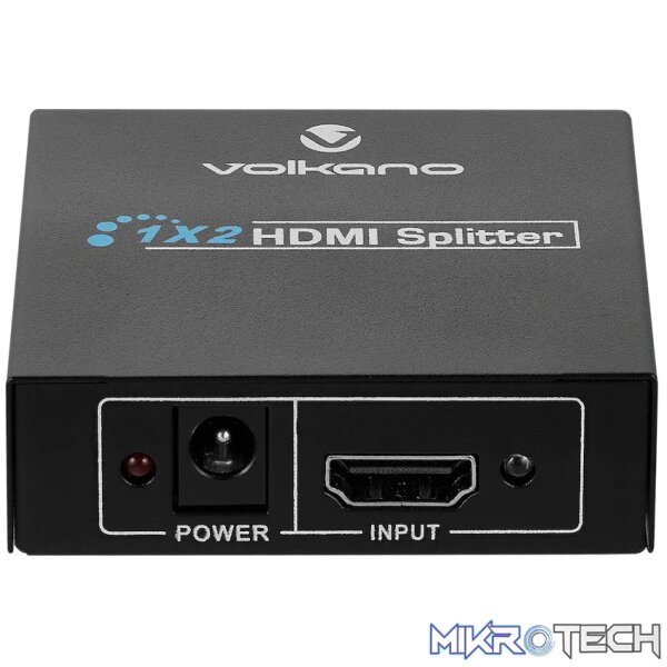 Volkano HDMI 2-Way Splitter Volkano HDMI 2-Way Splitter