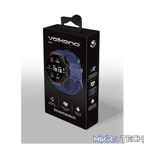 Volkano Halo Series Smartwatch - Denim Blue - Image 4