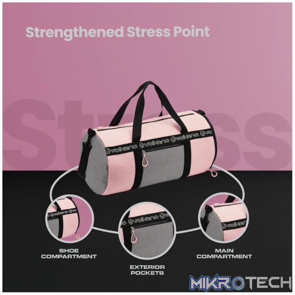 Volkano Image 45l Duffle - Pink - Image 7