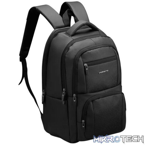 Volkano Jayden 15.6 inch Laptop Backpack - Black - Image 4