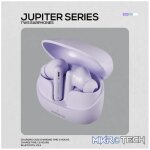 Volkano Jupiter Series TWS Earphones - Pastel Purple - Image 2