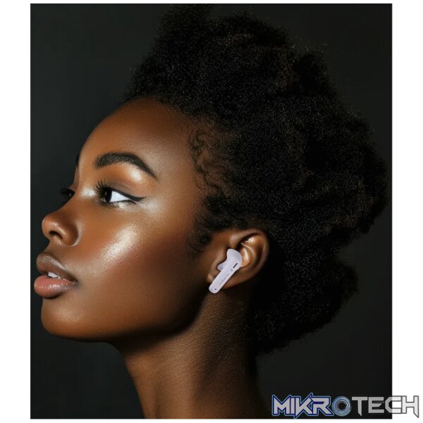 Volkano Jupiter Series TWS Earphones - Pastel Purple - Image 5