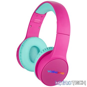Volkano Kids Atlas Bluetooth Padded Headphones with dB Switch Function