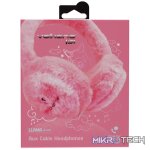 Volkano Kids Llama Series Wired Headphones with Case - Pink - Image 4