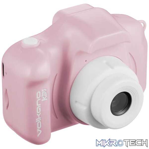 Volkano Kids Mini Shutterbug Series Action Cam - Pink - Image 2