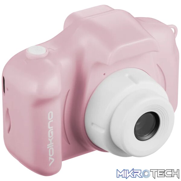Volkano Kids Mini Shutterbug Series Action Cam - Pink - Image 7