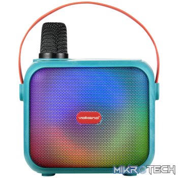 Volkano Kids SongSeeker Bluetooth Karaoke Machine with Wireless BT Microphone