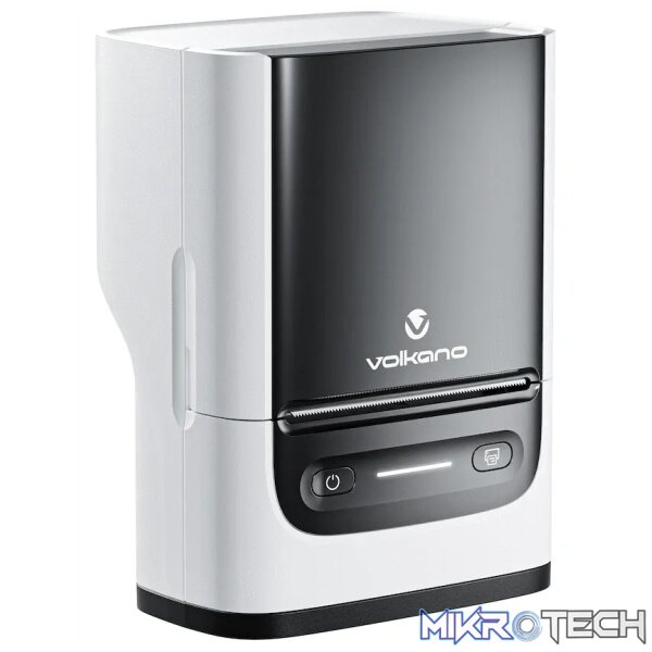 Volkano LabelPro Duo Series Thermal Dual Size Label Printer - Black and White - Image 2