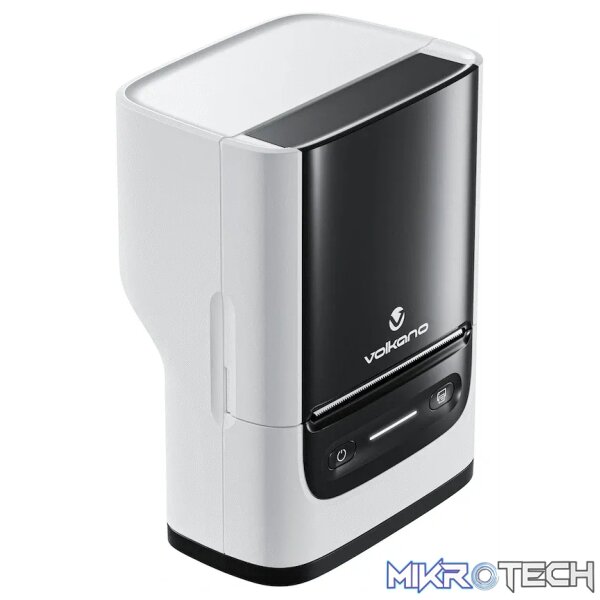 Volkano LabelPro Duo Series Thermal Dual Size Label Printer - Black and White - Image 4