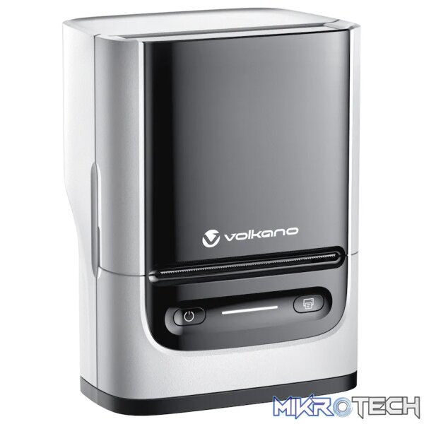 Volkano LabelPro Duo Series Thermal Dual Size Label Printer - Black and White - Image 6