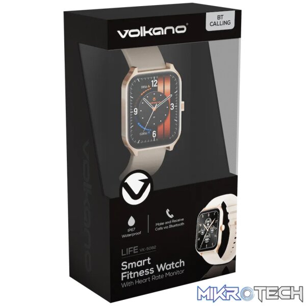 Volkano Life Series Smart Watches - Gold - Image 7