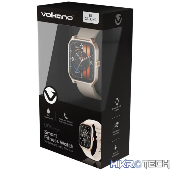 Volkano Life Series Smart Watches - Gold - Image 8