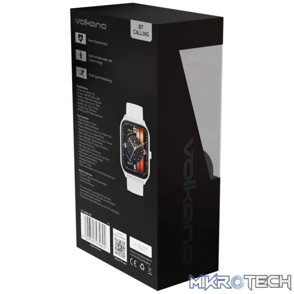 Volkano Life Series Smart Watches - Silver - Image 4