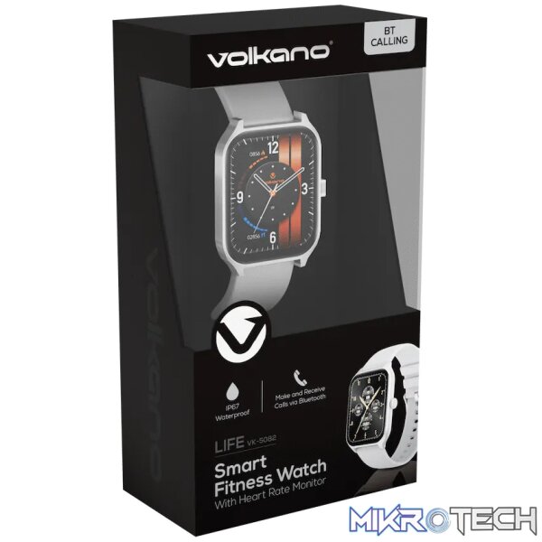 Volkano Life Series Smart Watches - Silver - Image 8