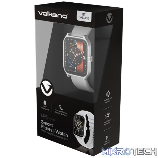 Volkano Life Series Smart Watches - Silver - Image 9
