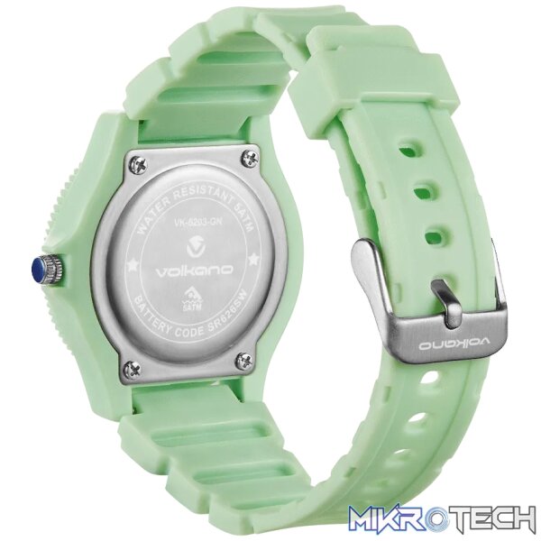 Volkano Mallow Series Kids Analogue Watch - Green Volkano Mallow Series Kids Analogue Watch - Green