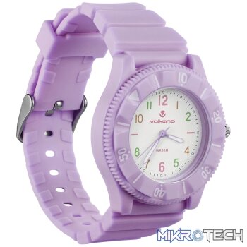 Volkano Mallow Series Kids Analogue Watch - Purple