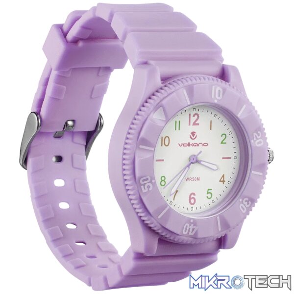 Volkano Mallow Series Kids Analogue Watch - Purple Volkano Mallow Series Kids Analogue Watch - Purple