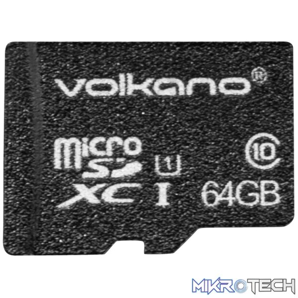Volkano Micro Series Micro SD card 64GB - Class 10 - Image 4