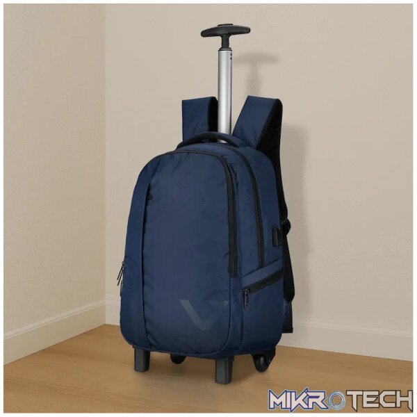 Volkano Midtown Trolley Backpack - Navy - Image 5