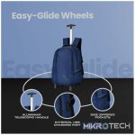 Volkano Midtown Trolley Backpack - Navy - Image 8