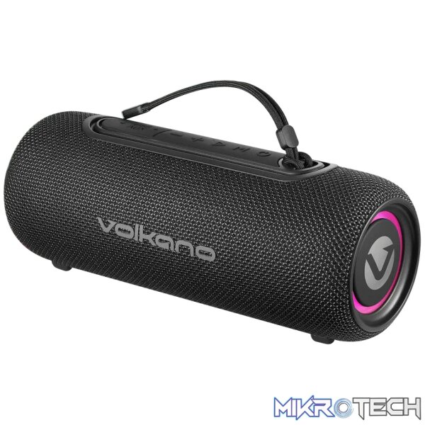 Volkano Mini Mamba 2.0 Series Bluetooth Speaker - Black - Image 3