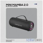 Volkano Mini Mamba 2.0 Series Bluetooth Speaker - Black - Image 4