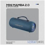 Volkano Mini Mamba 2.0 Series Bluetooth Speaker - Blue - Image 7