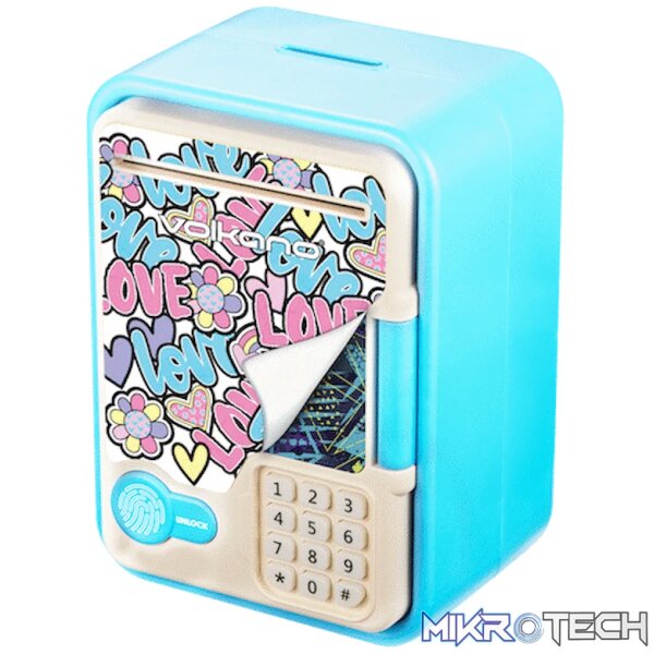 Volkano Money Vault - Blue Volkano Money Vault - Blue