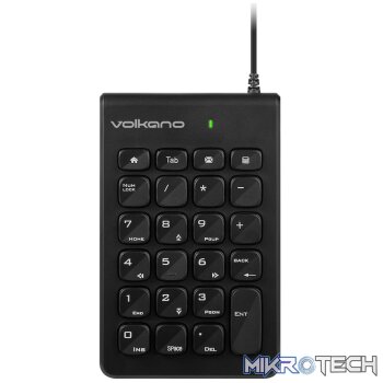 Volkano Numeric Series USB Numeric Keypad - Black