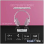 Volkano Odyssey ANC Bluetooth Wireless Headphone - Rose Gold - Image 9