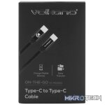 Volkano On-The-Go Type-C to Type-C 30w Cable - Black - Image 8