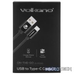 Volkano On-The-Go USB to Type-C 18w Braided 1m Cable - Black - Image 5