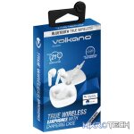 Volkano Ore Series True Wireless Earphones with Charging Case - White - Image 5