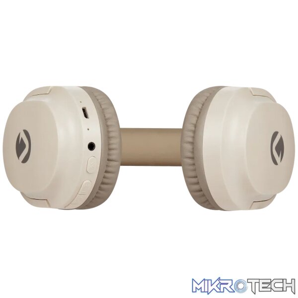 Volkano Pebble Series Bluetooth Headphones - Khaki - Image 5