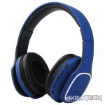 Volkano Phonic Series Bluetooth Full Size Headphones - Blue