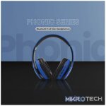 Volkano Phonic Series Bluetooth Full Size Headphones - Blue - Image 5