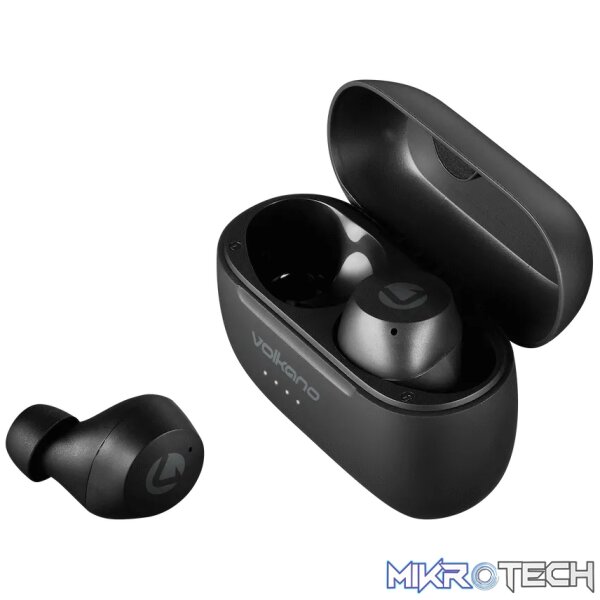 Volkano Pisces 2.0 Series TWS Earphones - Black - Image 2