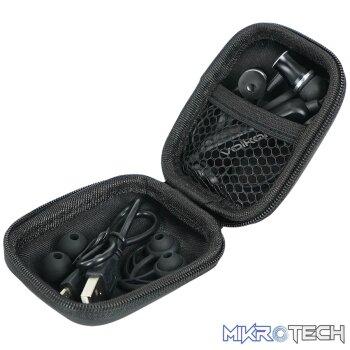 Volkano Pod Series Earphone Case - Black