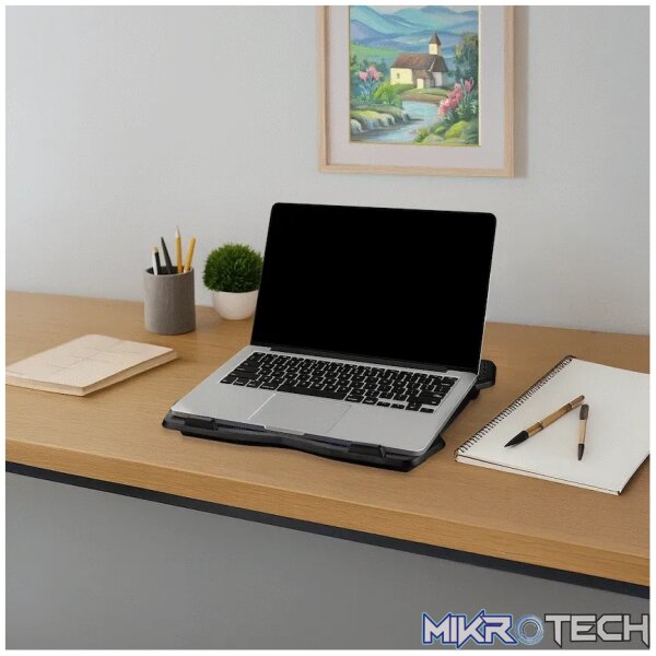 Volkano Polar Series 15 inch Dual Fan Notebook Cooling Stand - Image 6