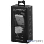 Volkano Potent Trio 65w GaN 3 Port Wall Charger - Image 3