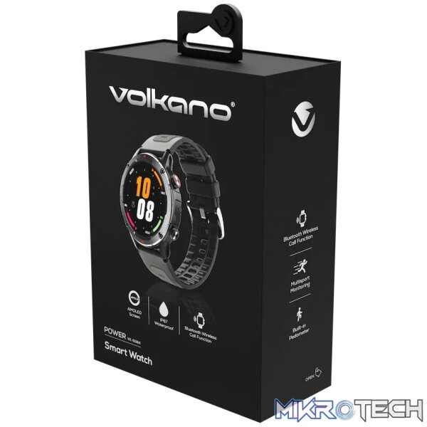 Volkano Power Series Smart Watch - Black - Image 3