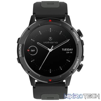 Volkano Power Series Smart Watch - Black