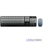 Volkano Prism Series Bluetooth Wireless Keyboard and Mouse - Grey