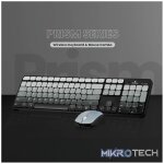 Volkano Prism Series Bluetooth Wireless Keyboard and Mouse - Grey - Image 6