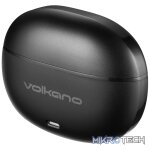 Volkano Pulse Series True Wireless Earphones with Charging Case - Black - Image 2