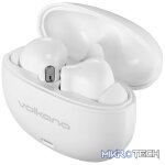 Volkano Pulse Series True Wireless Earphones with Charging Case - White