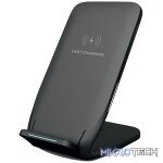 Volkano Pylon Series Upright Fast Wireless Charger - Black